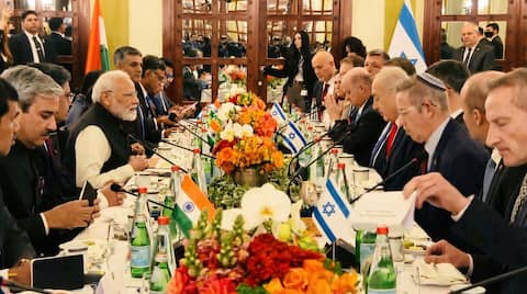 Modi, Netanyahu hold high-level delegation talks in Jerusalem 