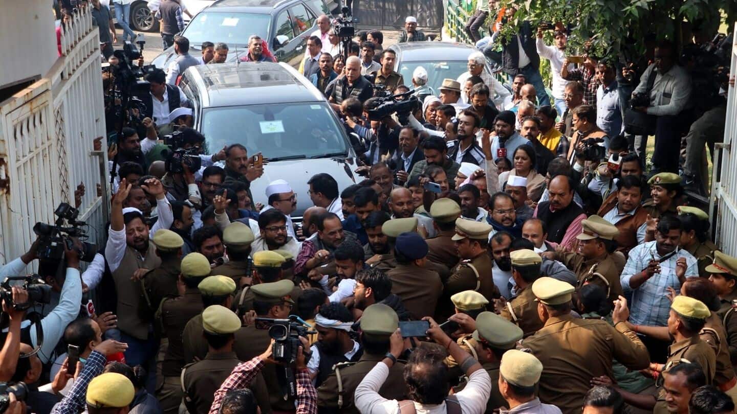 UP Congress chief detained ahead of PM's Varanasi visit