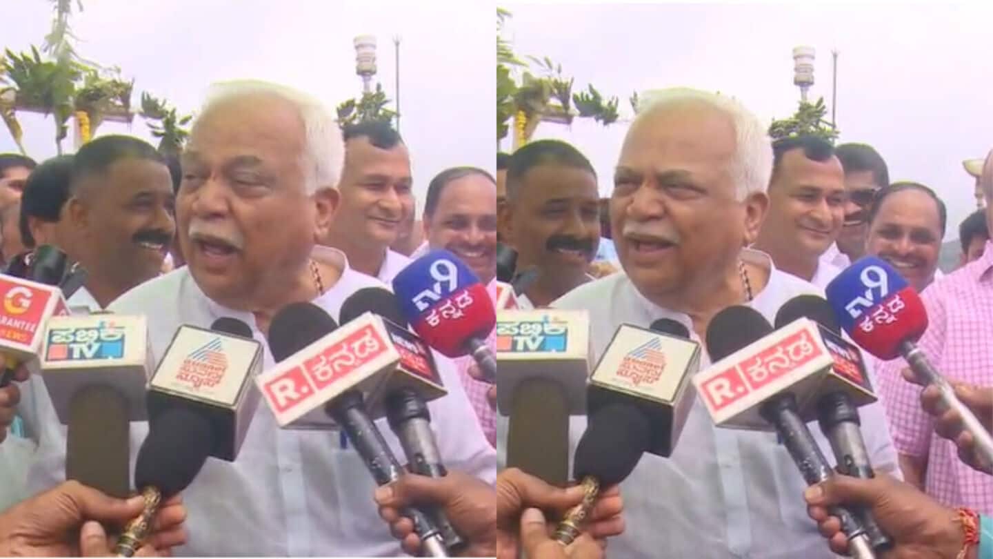 Karnataka Congress MLA's 'delivery' remark to woman journalist sparks row Karnataka Congress MLA's 'delivery' remark to woman journalist sparks row