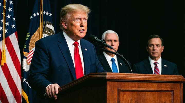 'Tariffs will replace income tax': Trump in key speech 