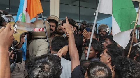 'RSS go back': Protests at Kerala university's Vande Mataram seminar 