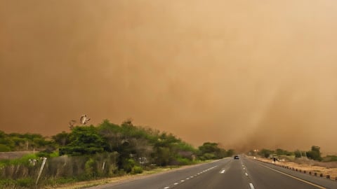 Massive dust storm hits Rajasthan; visibility drops to almost zero 