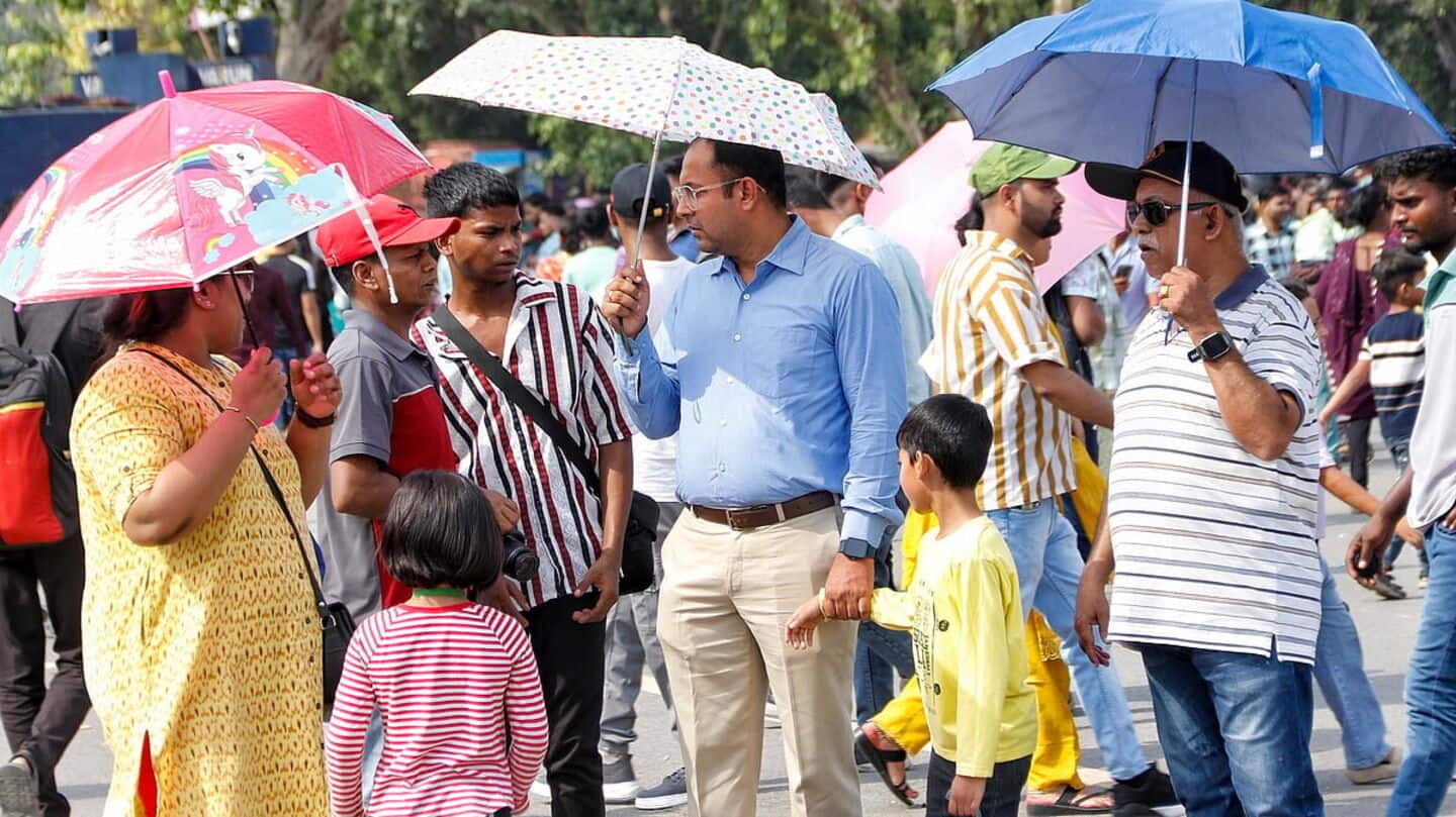 Heatwave relief for Delhi; IMD forecasts thunderstorm, rain Heatwave relief for Delhi; IMD forecasts thunderstorm, rain