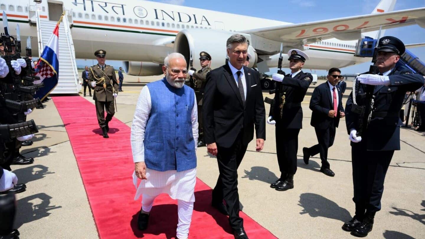 What is the 'special gift' Croatian PM gave Modi What is the 'special gift' Croatian PM gave Modi