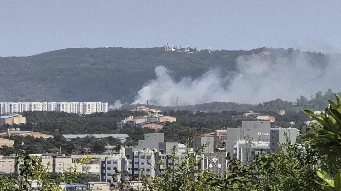 South Korean navy patrol plane crashes in country's south South Korean navy patrol plane crashes in country's south