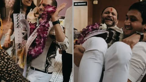 Video: Pune Porsche crash accused's father celebrates bail with family 