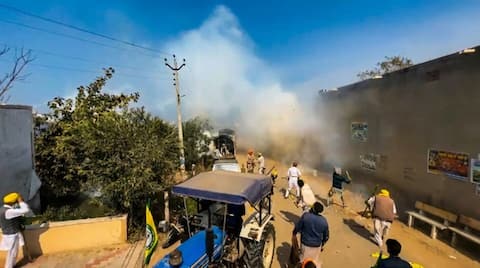 Stones pelted, drones deployed: Farmers' protest in Bathinda turns violent 