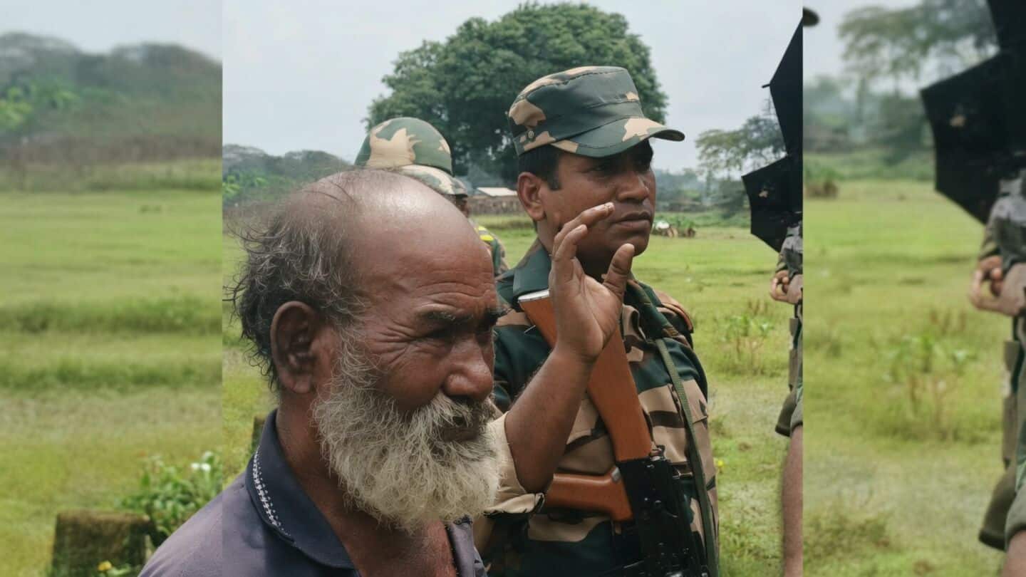 Brief standoff on Bangladesh border after man illegally enters India 