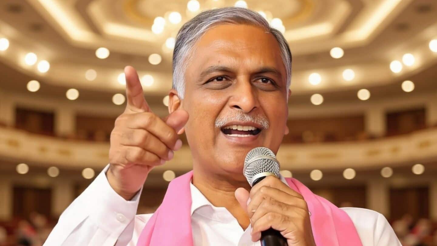 BRS leaders, including ex-minister Harish Rao, placed under house arrest