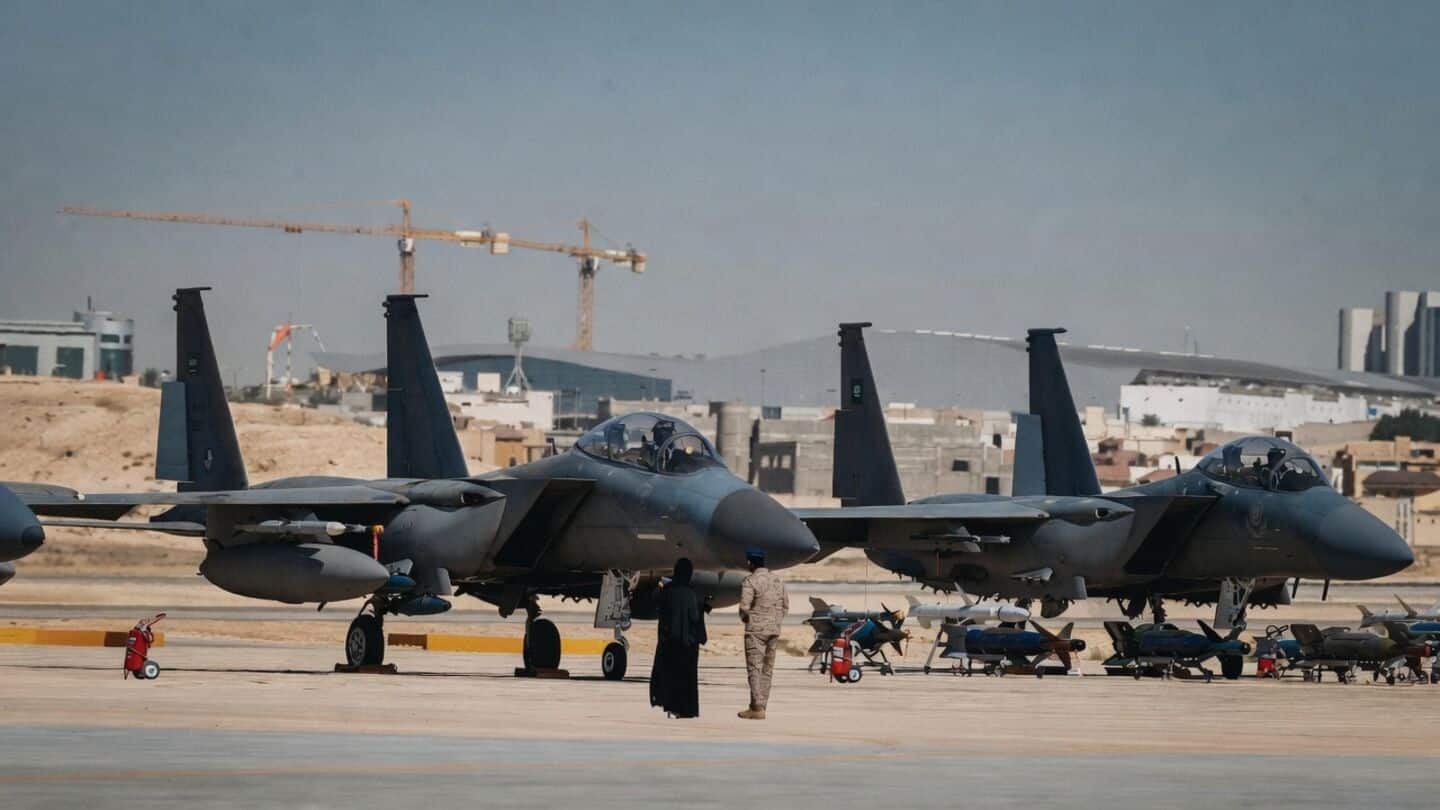 Yemen's Houthis claim to have shot down Saudi F-15 jet