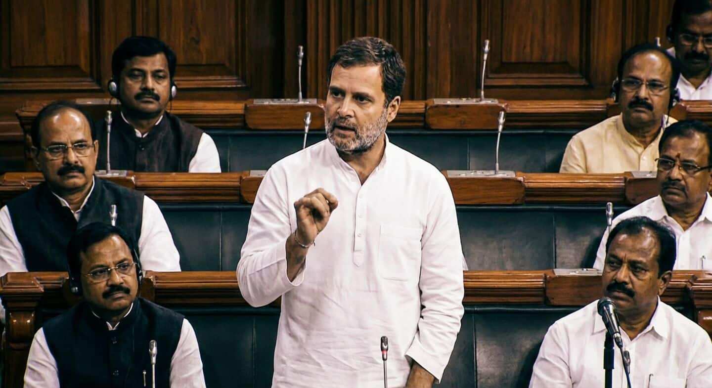 'Talk to us as equals, not...servants': Rahul Gandhi to Trump