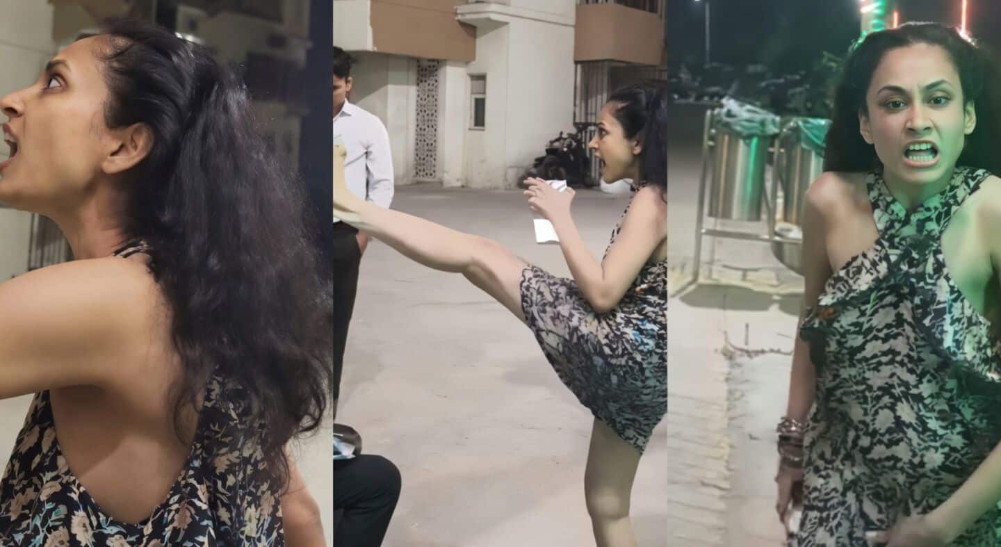 'Gareebon ke aulad..': Greater Noida woman abuses society guards 