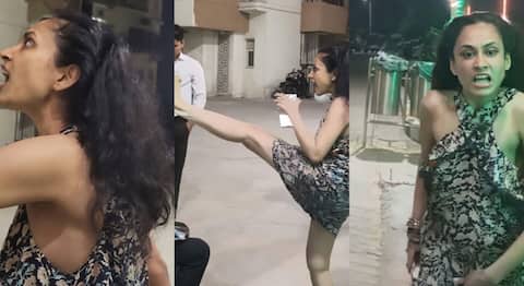 'Gareebon ke aulad..': Greater Noida woman abuses society guards 