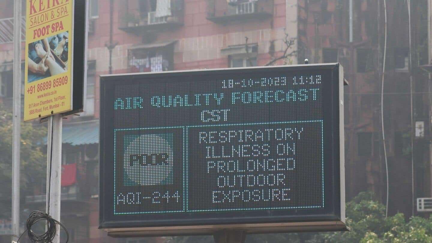 9 Mumbai locations record 'poor,' 'very poor' AQI on Diwali 9 Mumbai locations record 'poor,' 'very poor' AQI on Diwali