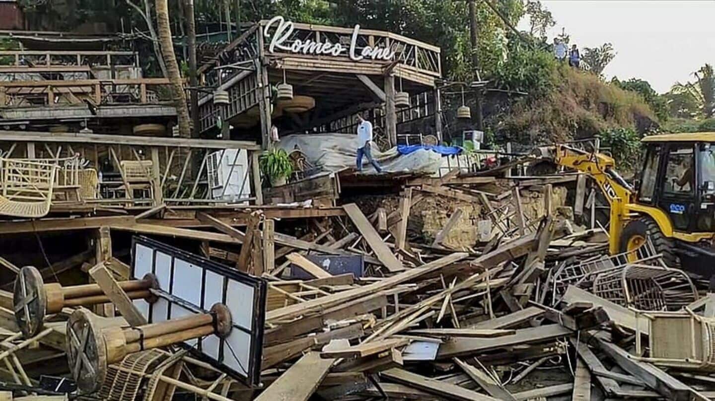 Goa nightclub fire: Absconding owners' passports suspended  