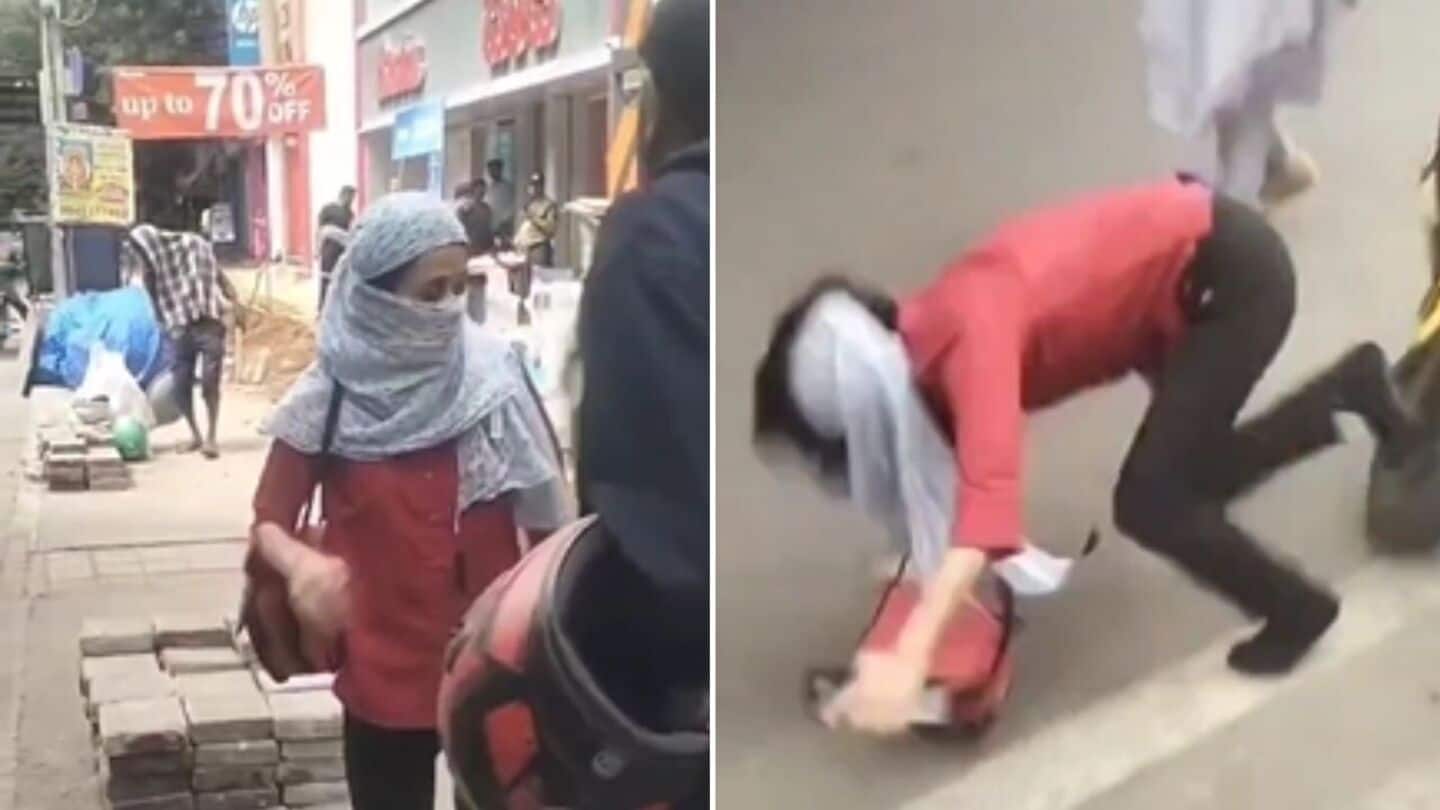 Video: Bengaluru Rapido driver slaps woman after rash driving complaint Video: Bengaluru Rapido driver slaps woman after rash driving complaint
