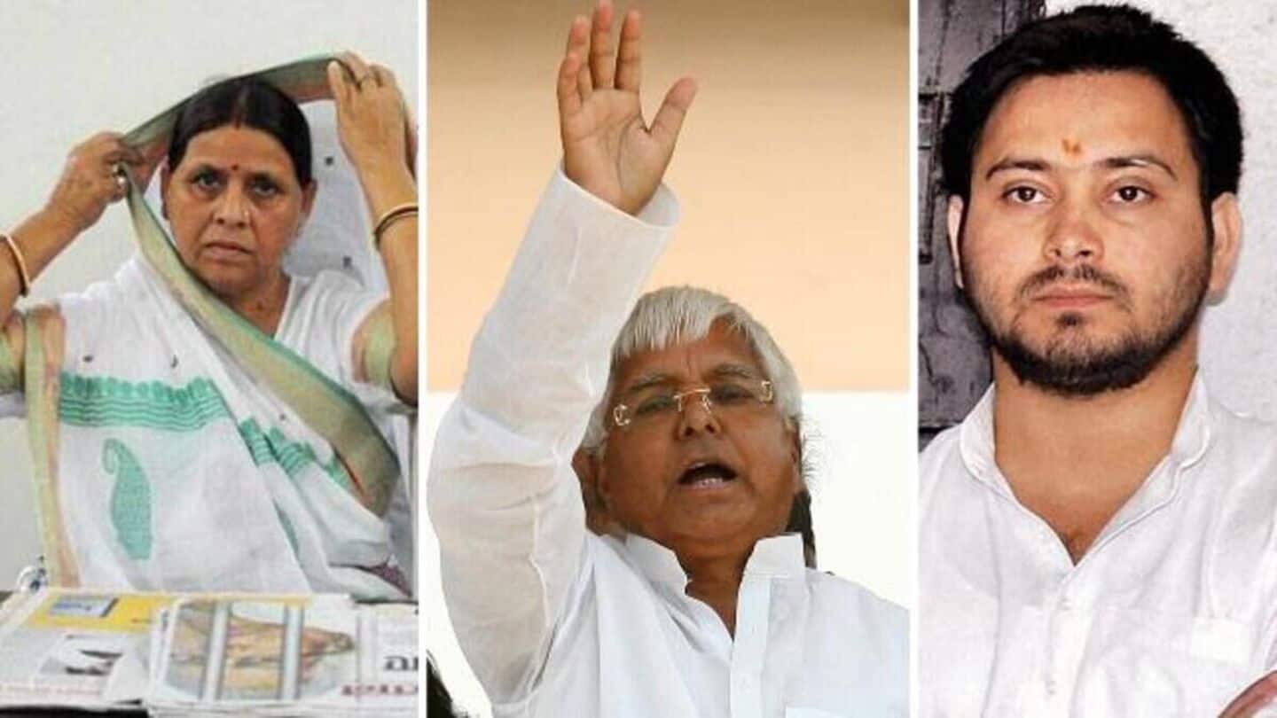 Lalu, family charged with corruption, criminal conspiracy in IRCTC scam