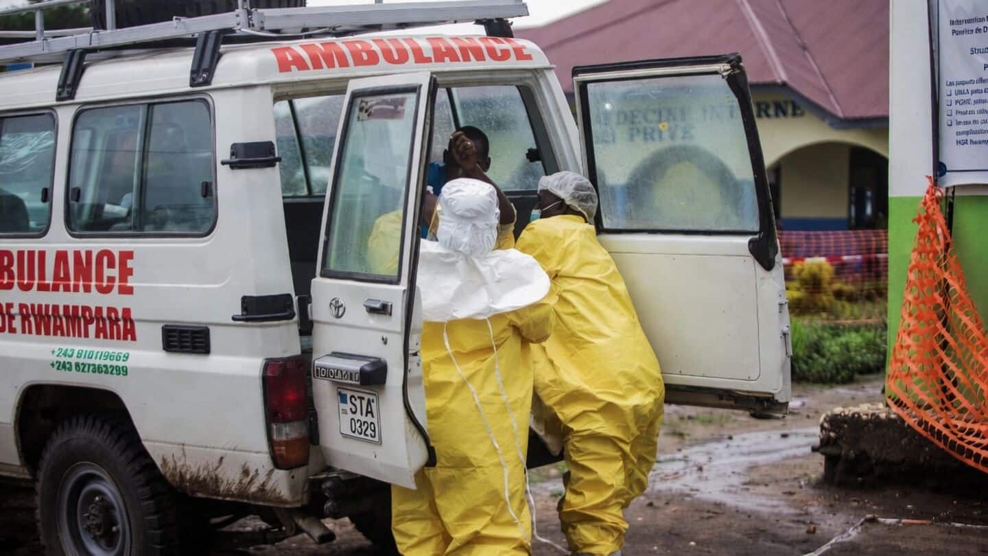Ebola treatment trial begins in Congo