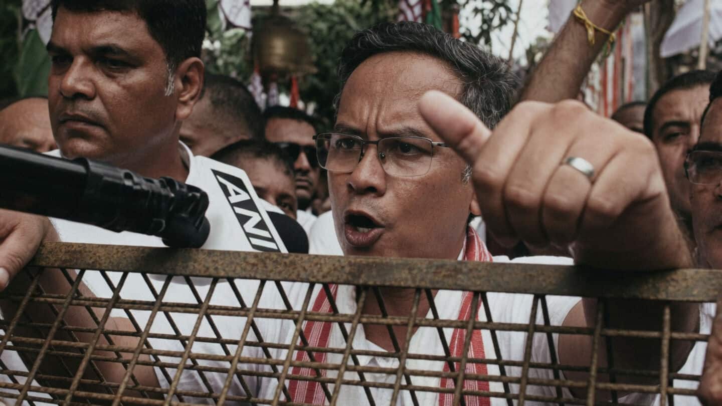 'Vote chori' protest in several states: Gaurav Gogoi, others detained