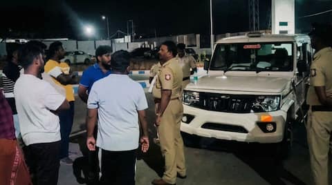 DMK leader's son rams car into family, killing 1 