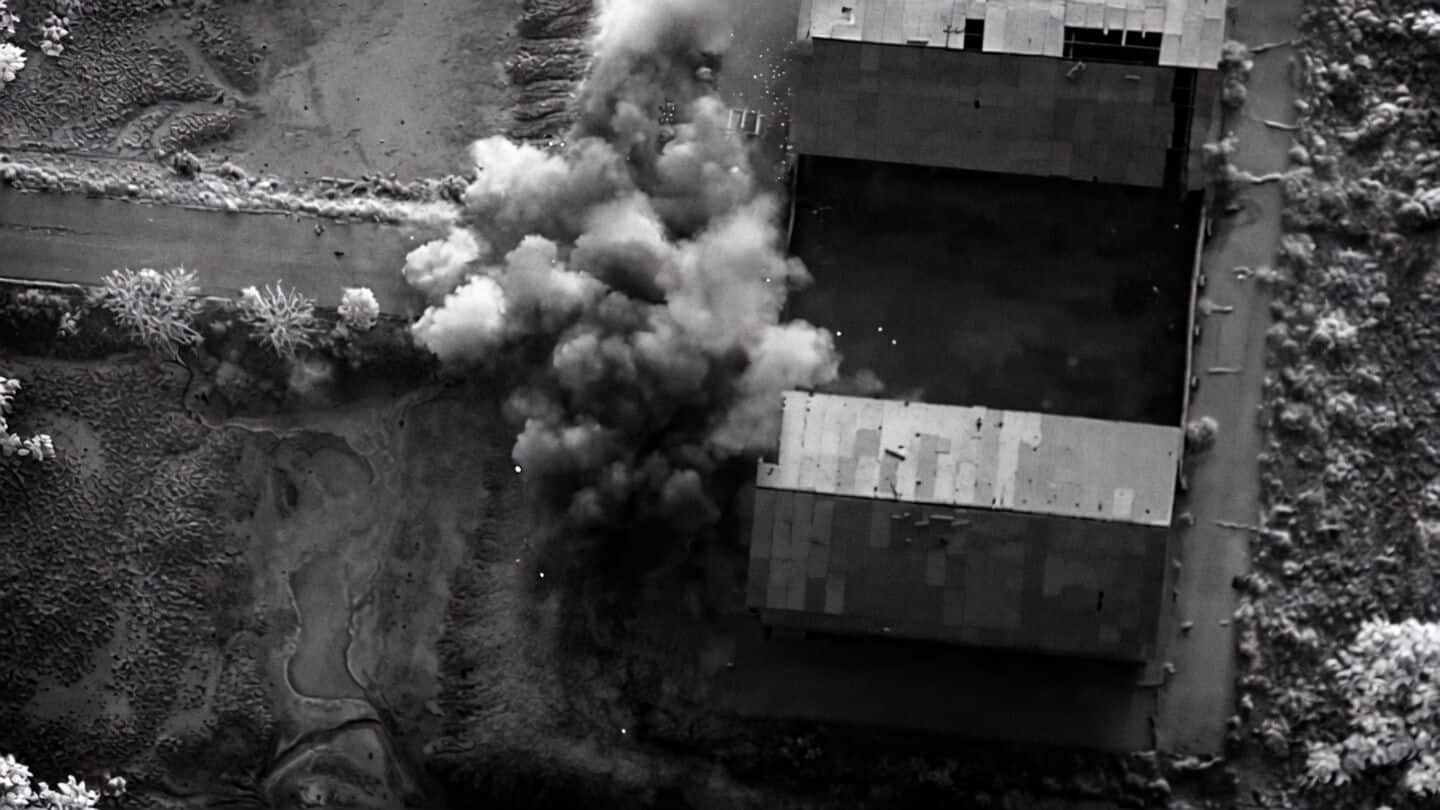 US strikes Iran after Trump's expletive-filled warning
