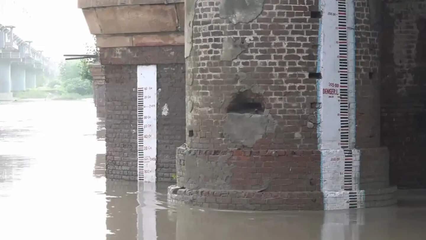Yamuna breaches danger mark again; rain to continue this week Yamuna breaches danger mark again; rain to continue this week