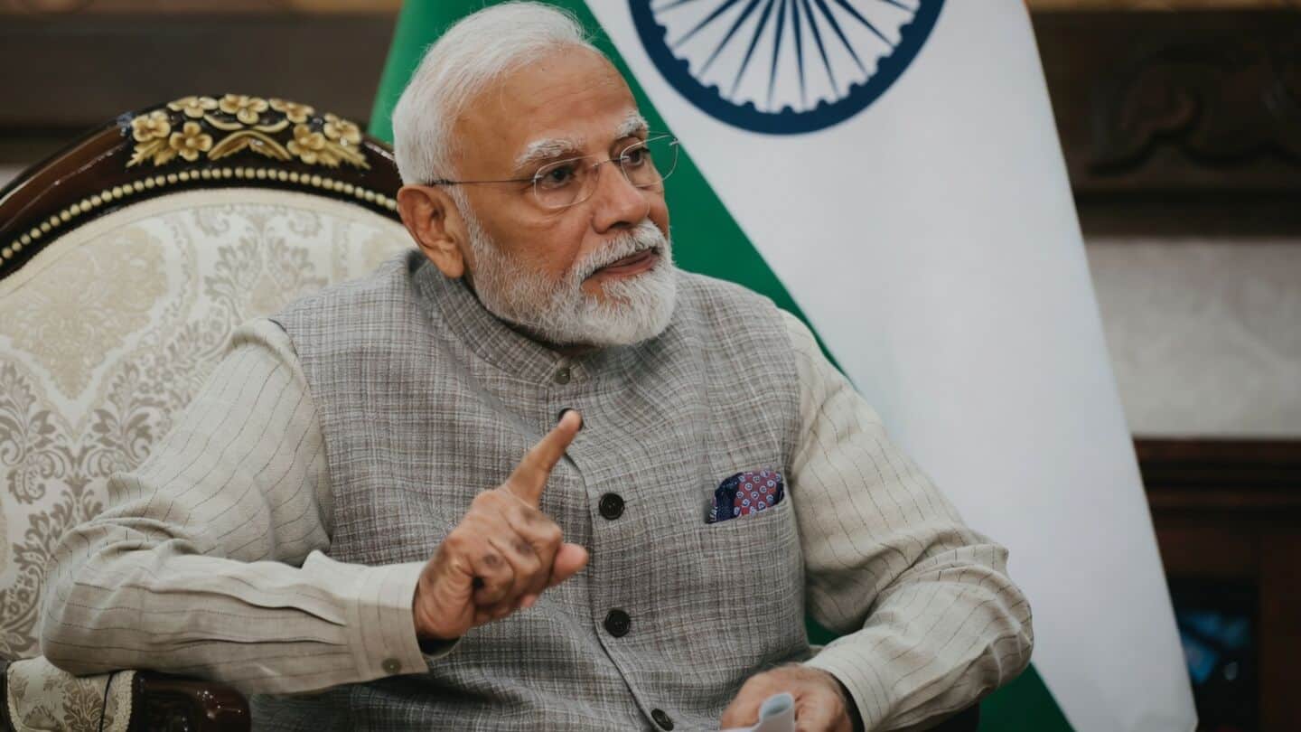 Dismantle entire terror ecosystem: Modi at SCO with Sharif present 