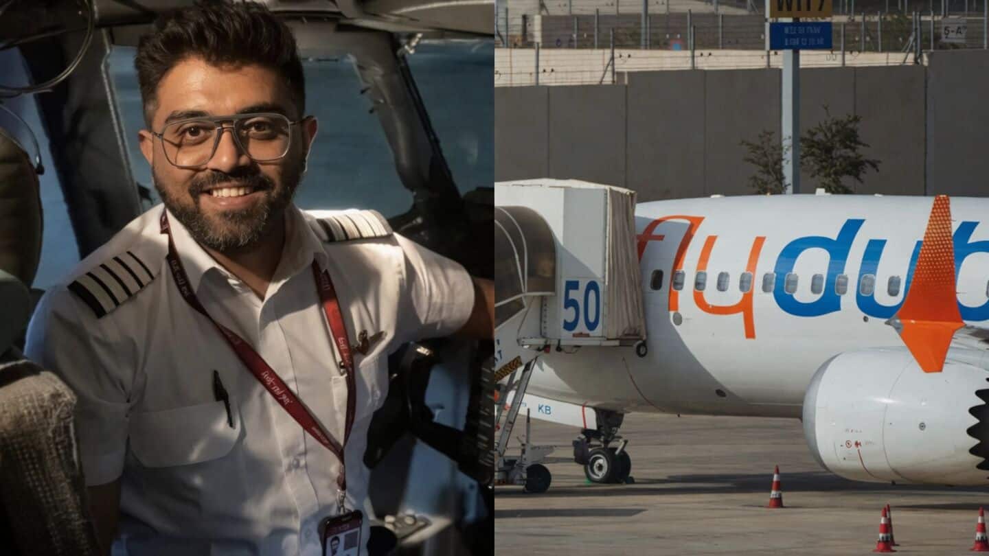 Who is 'hero' flydubai Indian pilot Smit Machchhar