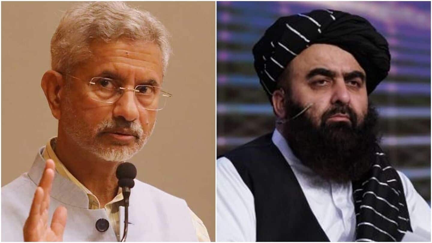 Jaishankar, Taliban speak for 1st time; know what they discussed Jaishankar, Taliban speak for 1st time; know what they discussed