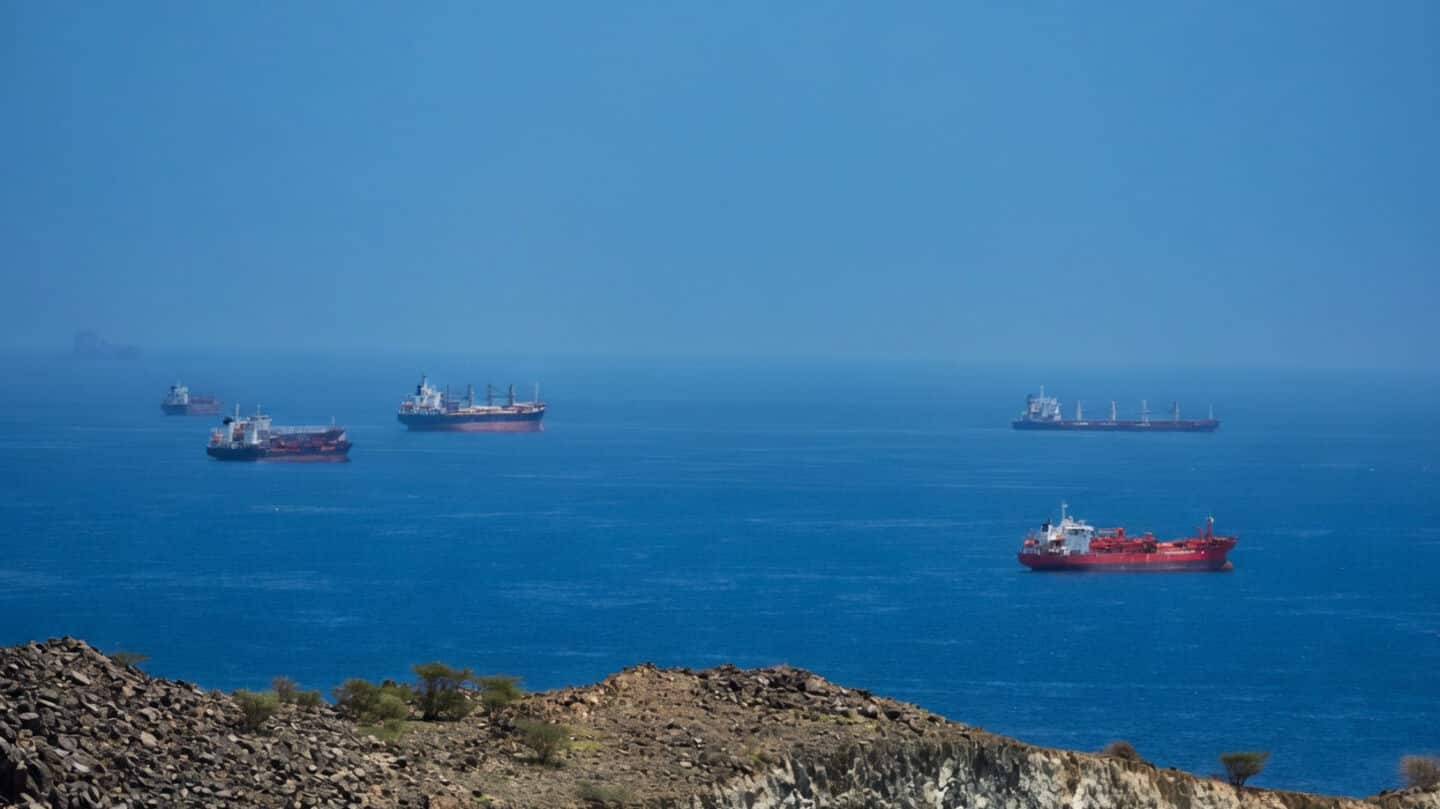 Iran fires at ship in Hormuz after Trump's ceasefire announcement