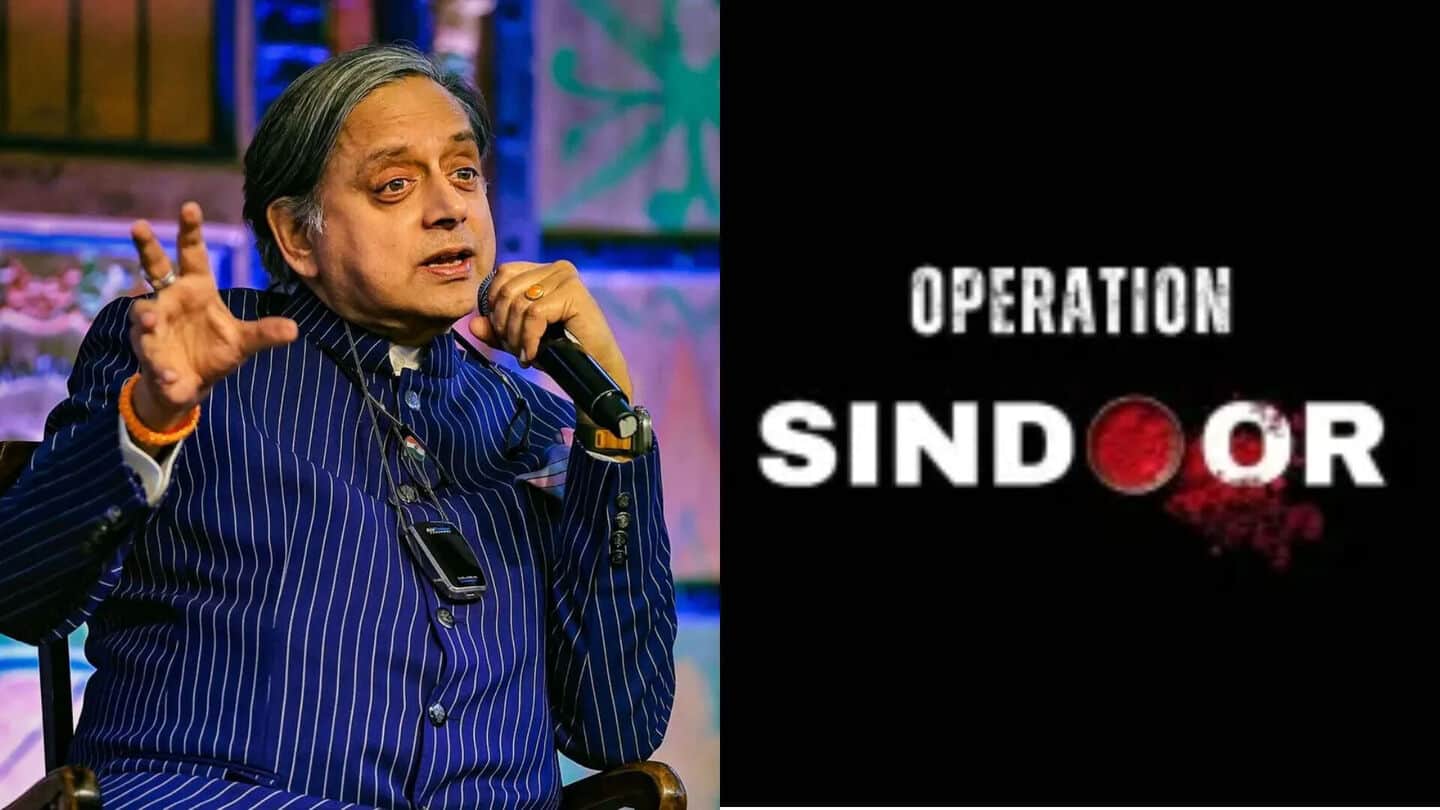 'Brilliant': Shashi Tharoor sends 'shabash' to whoever named Operation Sindoor 'Brilliant': Shashi Tharoor sends 'shabash' to whoever named Operation Sindoor
