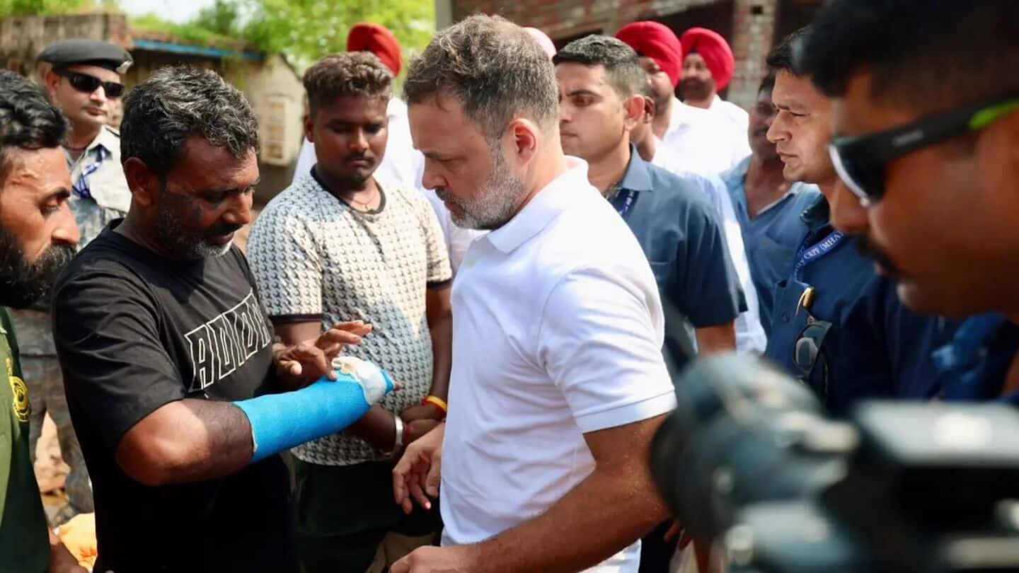 'This isn't...India?' Rahul Gandhi, cop face-off over Punjab village visit