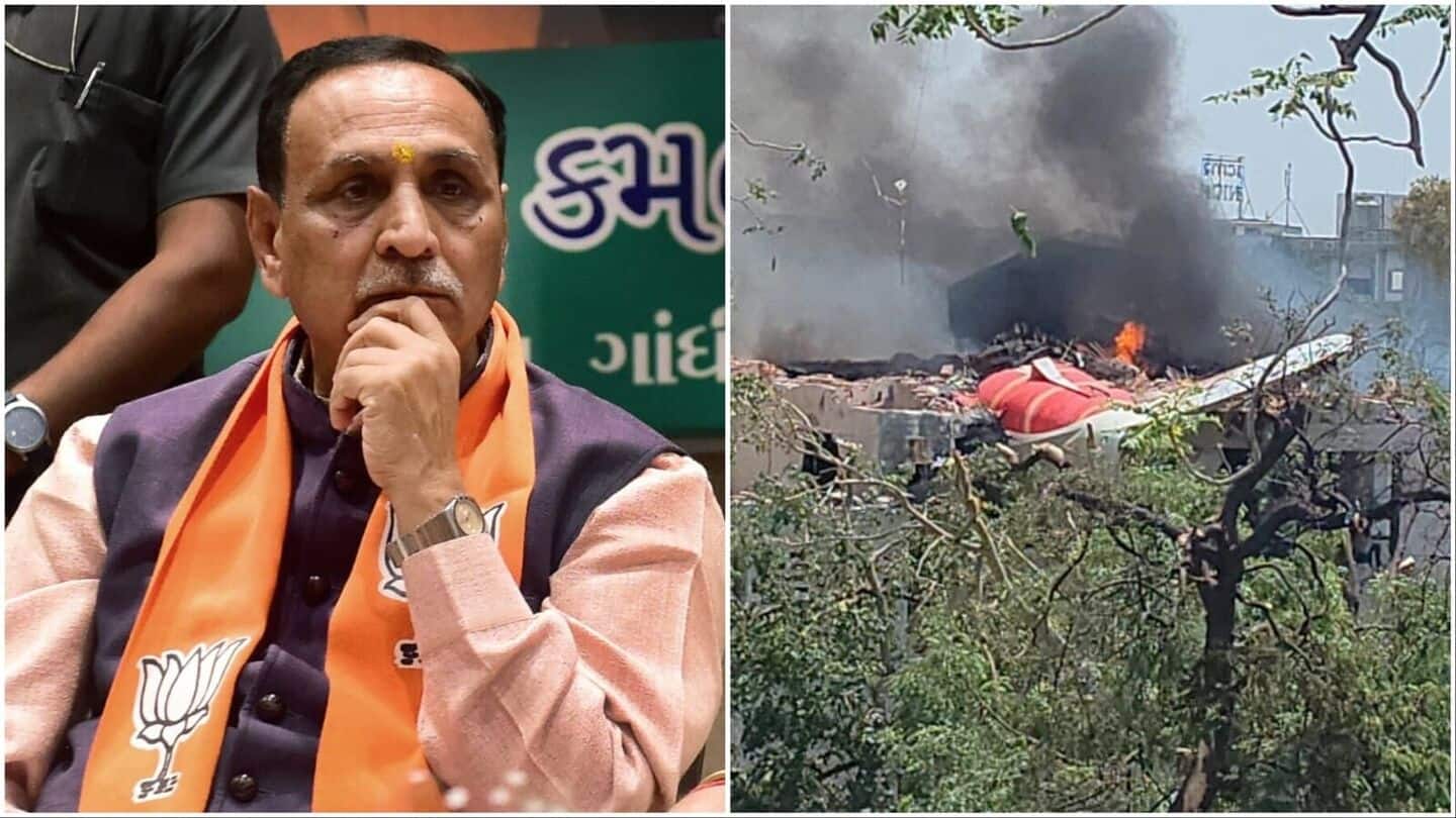 Ex-Gujarat CM Vijay Rupani killed in Air India plane crash Ex-Gujarat CM Vijay Rupani killed in Air India plane crash