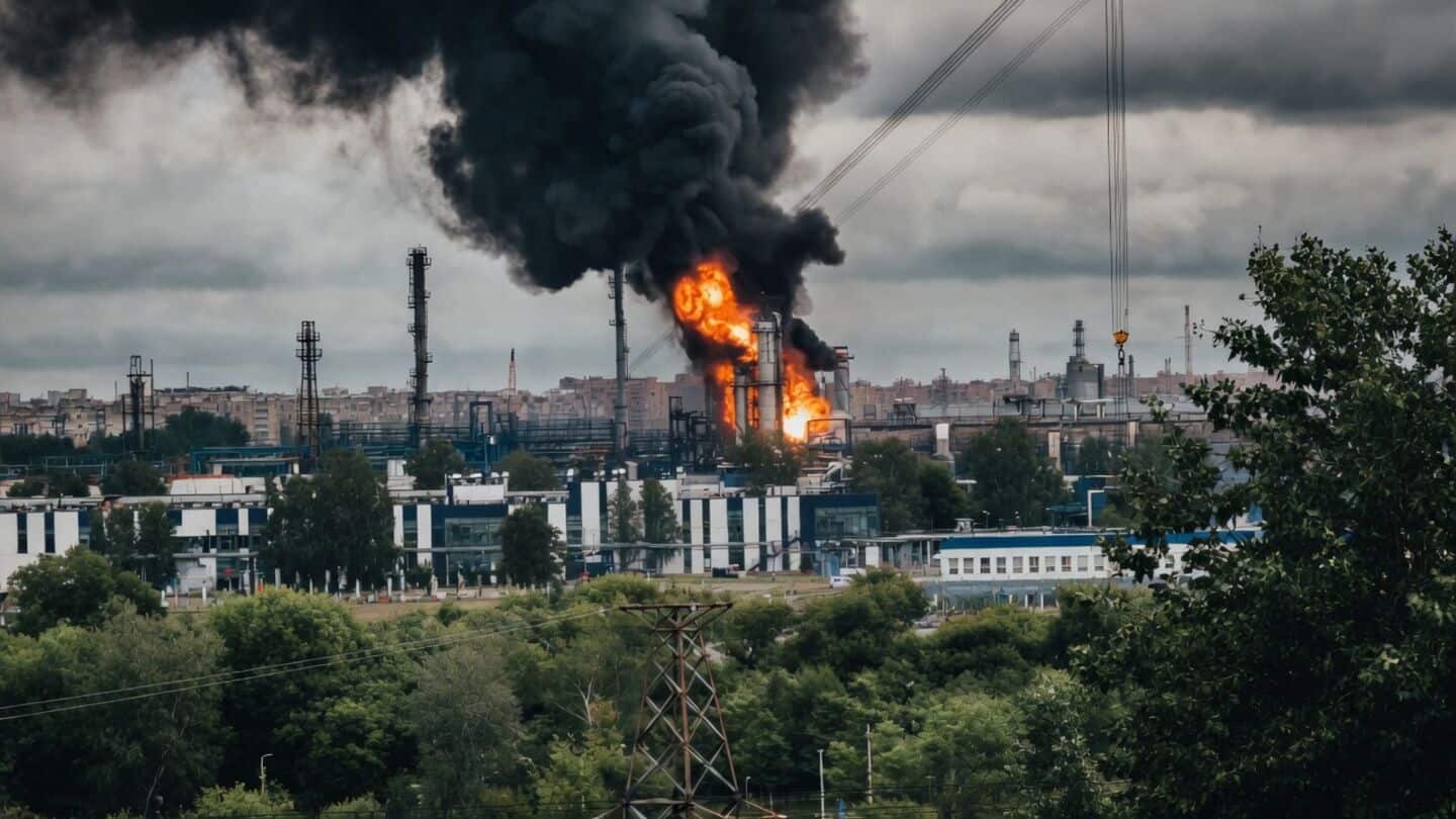 Ukraine launches largest drone attack on Moscow in 2 years