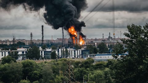 Ukraine launches largest drone attack on Moscow in 2 years