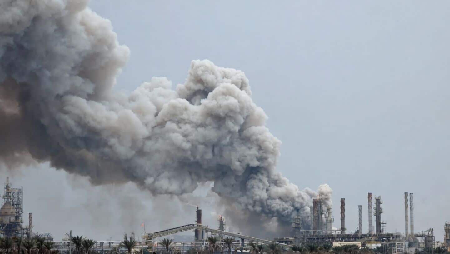 Kuwait's Mina ‌Al-Ahmadi ⁠oil refinery hit by drones; fire reported 
