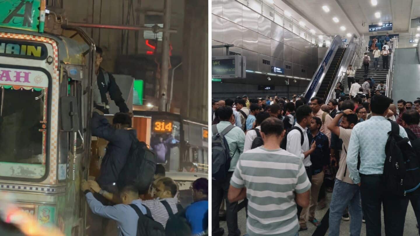 Tejasvi Surya makes '3rd-world' jibe after Bengaluru metro faces snag 