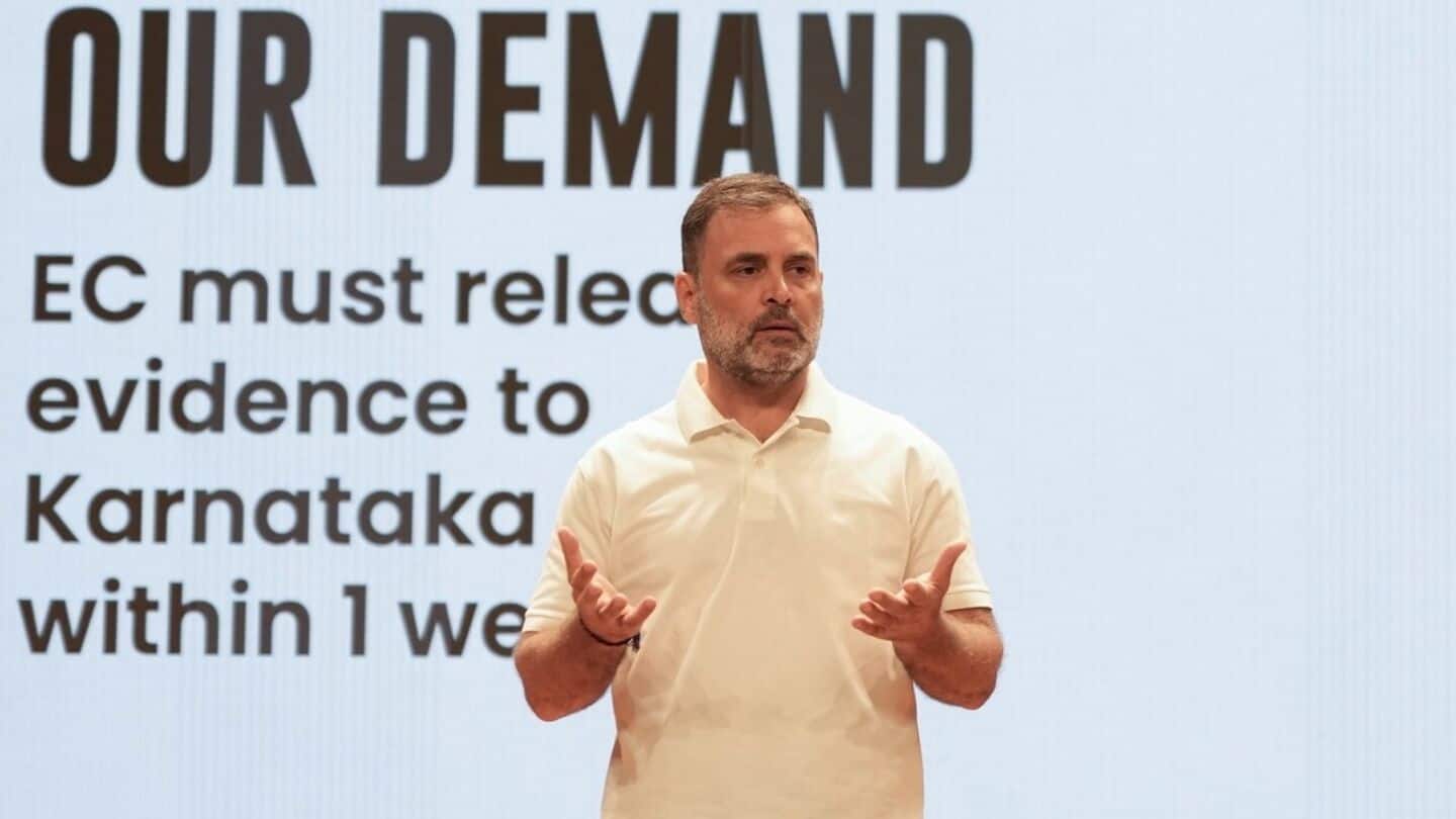 'Vote chori': Rahul Gandhi's doing what Chandrababu did in 2019 