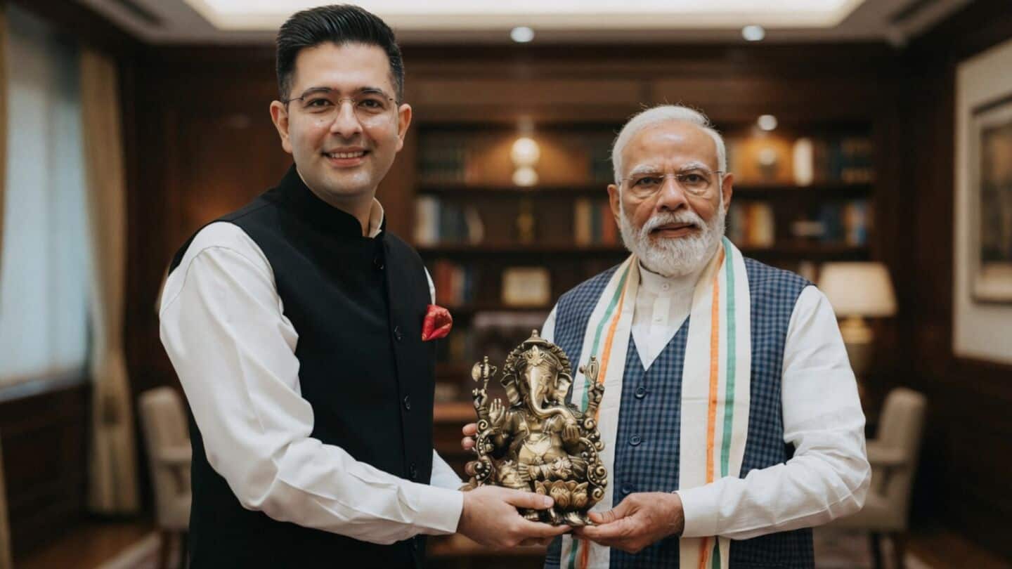 Raghav Chadha meets PM Modi, sparks Punjab election speculations