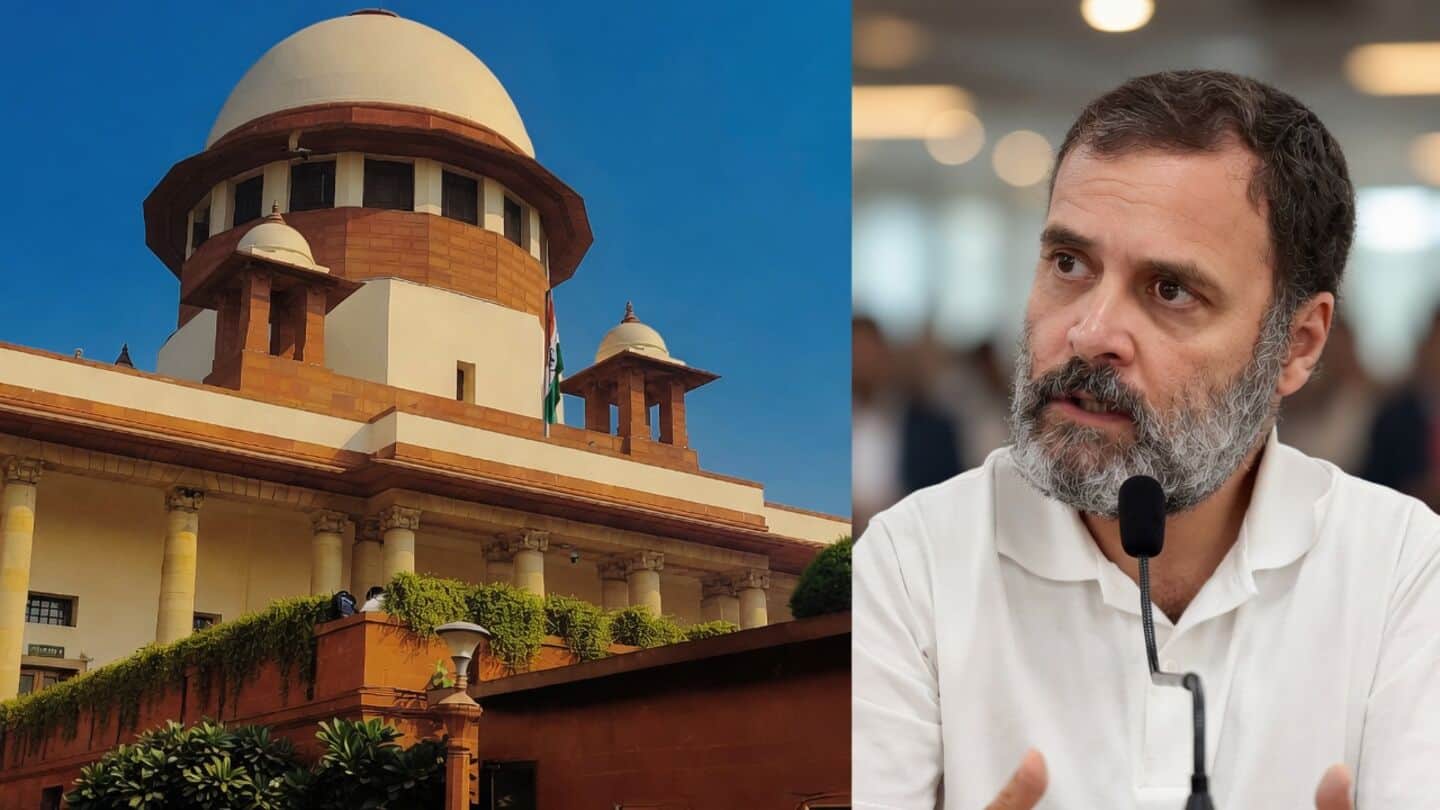 Rahul Gandhi, 10 opposition leaders move SC challenging SIR 