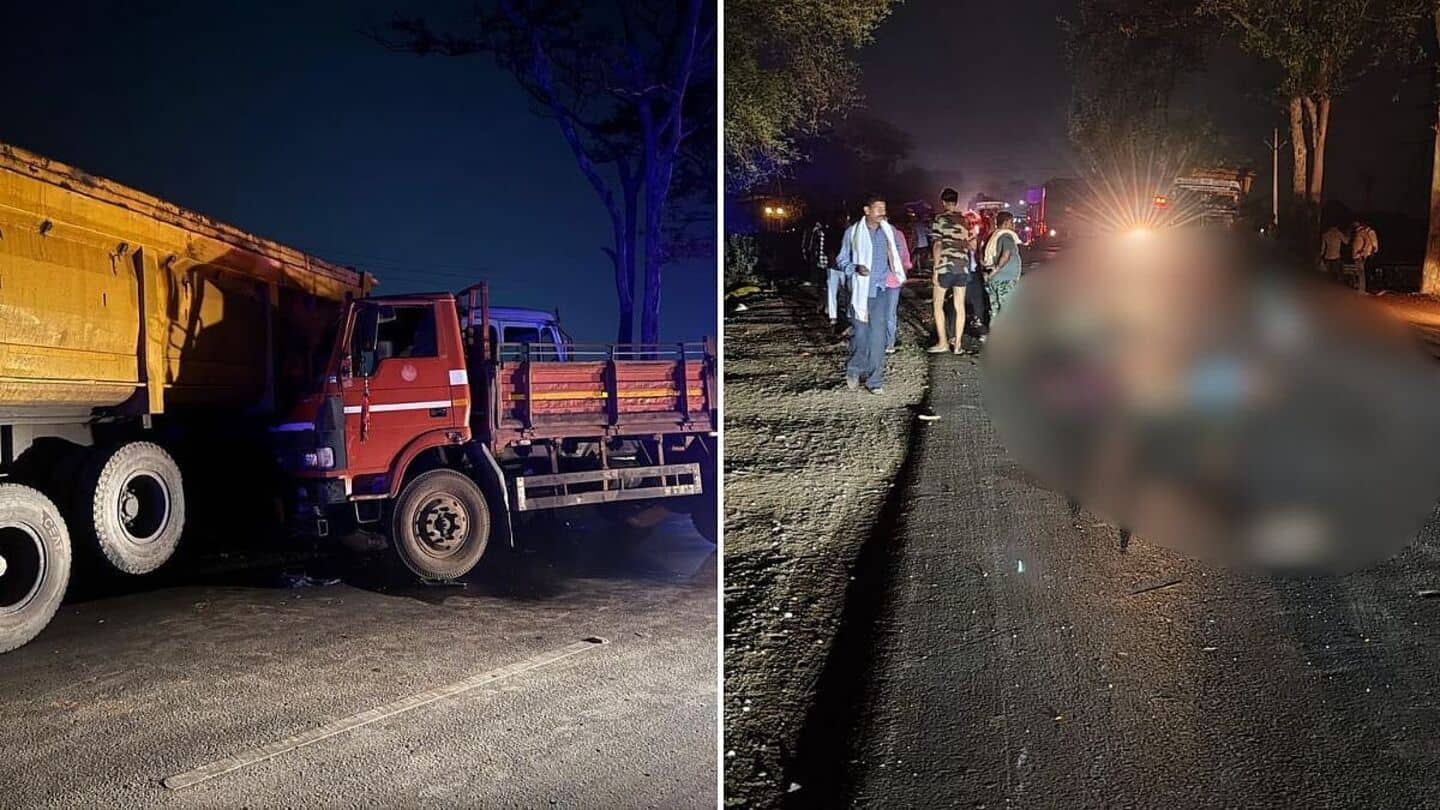 13 killed after mini-truck collides with speeding truck in Raipur 13 killed after mini-truck collides with speeding truck in Raipur