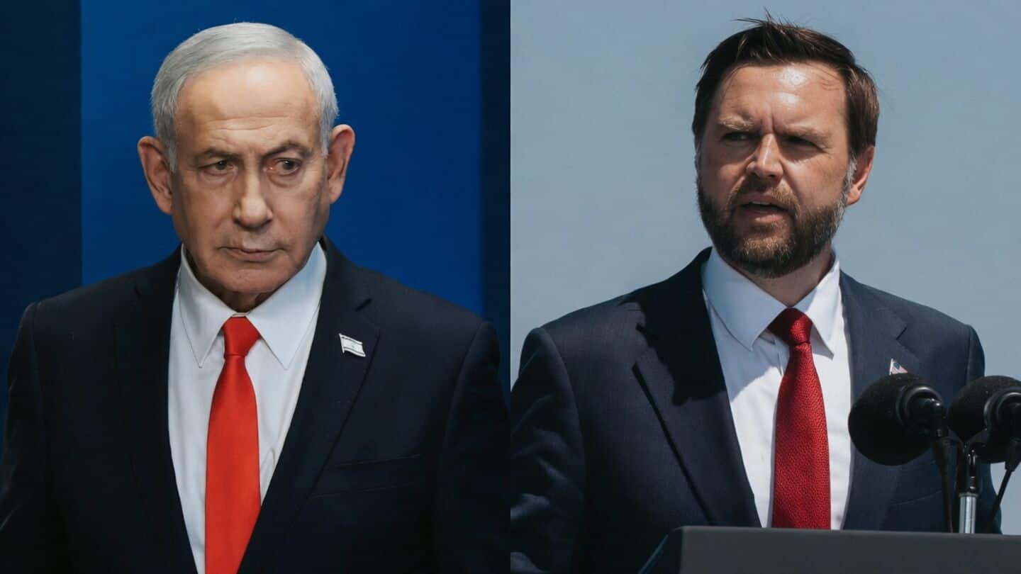 'We have…India': Netanyahu rejects Vance's 'US only ally left' claim