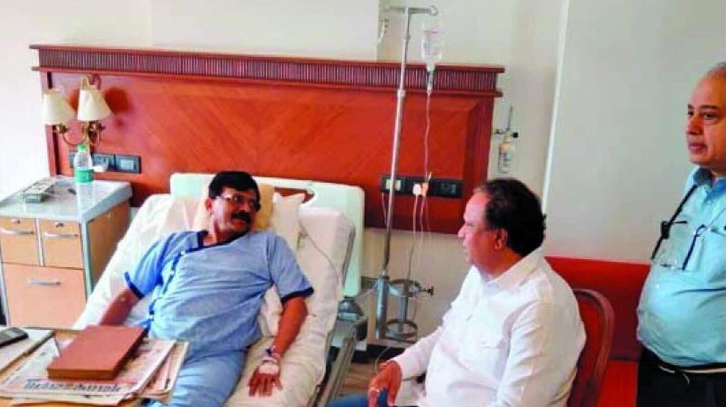 Sanjay Raut develops 'serious health issues'; asked to avoid crowd