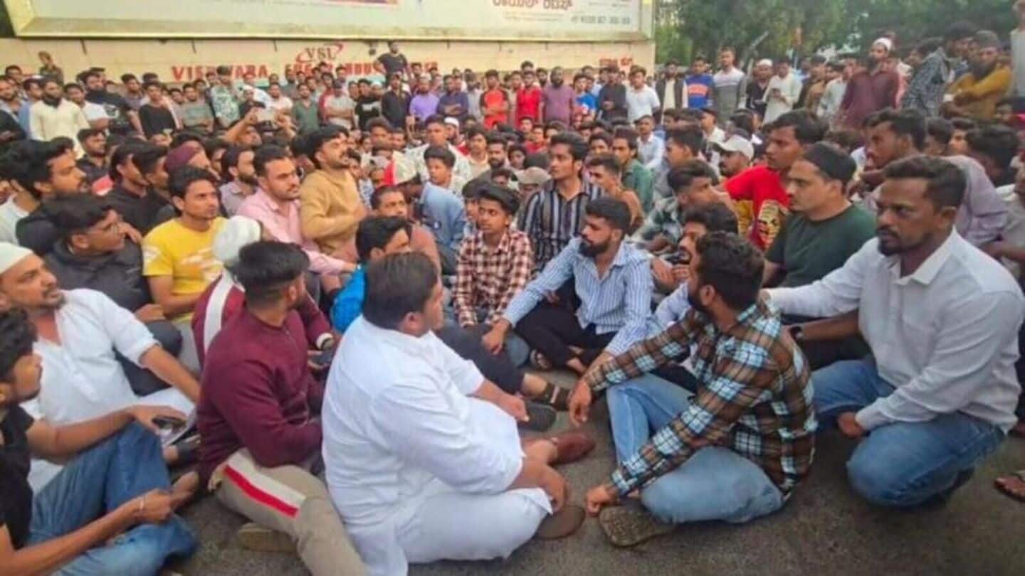 Karnataka: Tension in Belagavi after Quran found burned near mosque Karnataka: Tension in Belagavi after Quran found burned near mosque