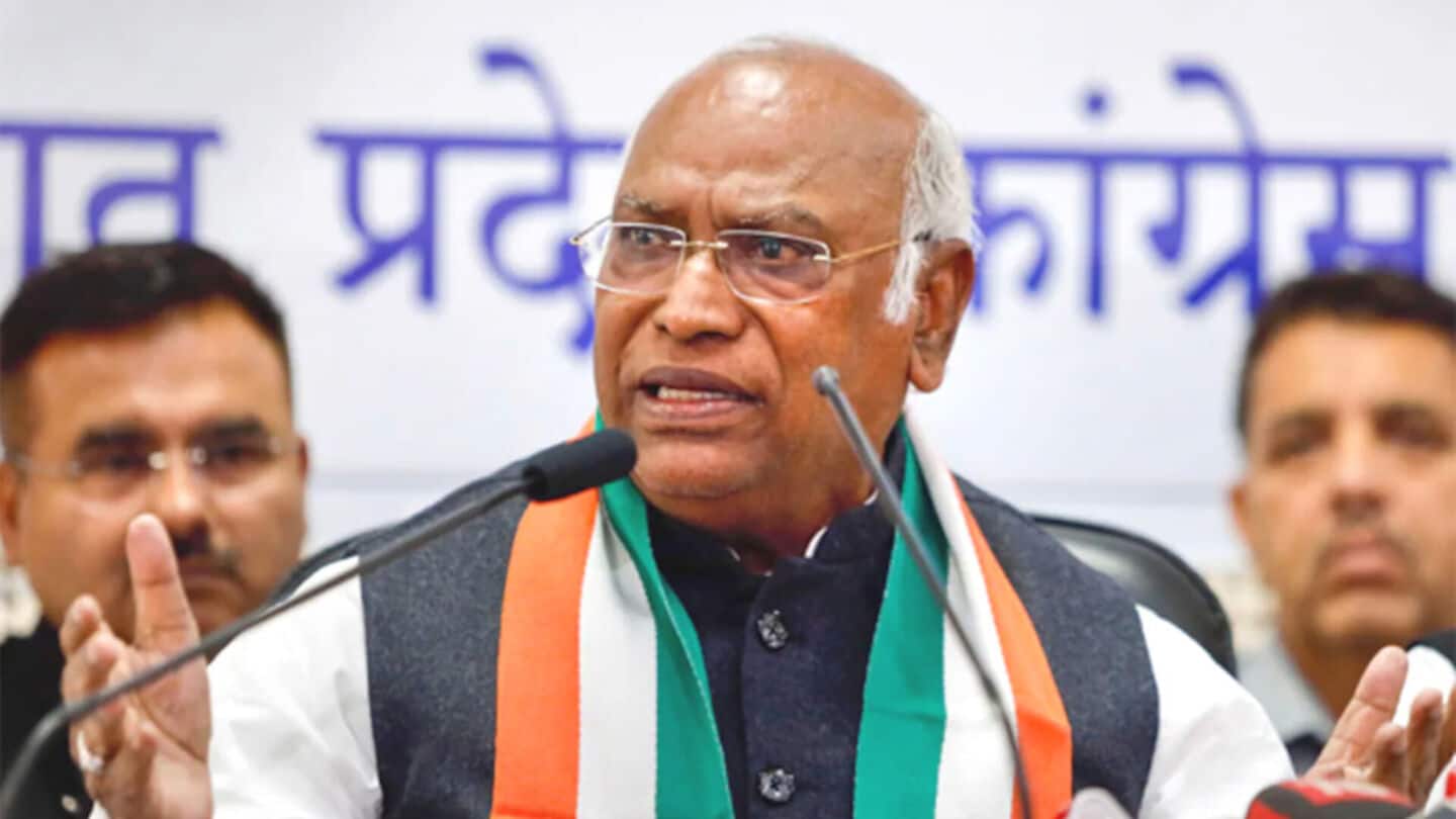 Congress chief Mallikarjun Kharge hospitalized in Bengaluru
