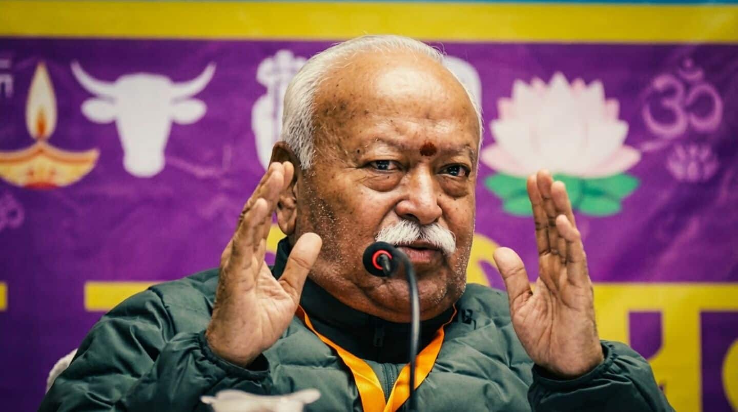 'Have 3 children at least': RSS chief urges Hindu families 