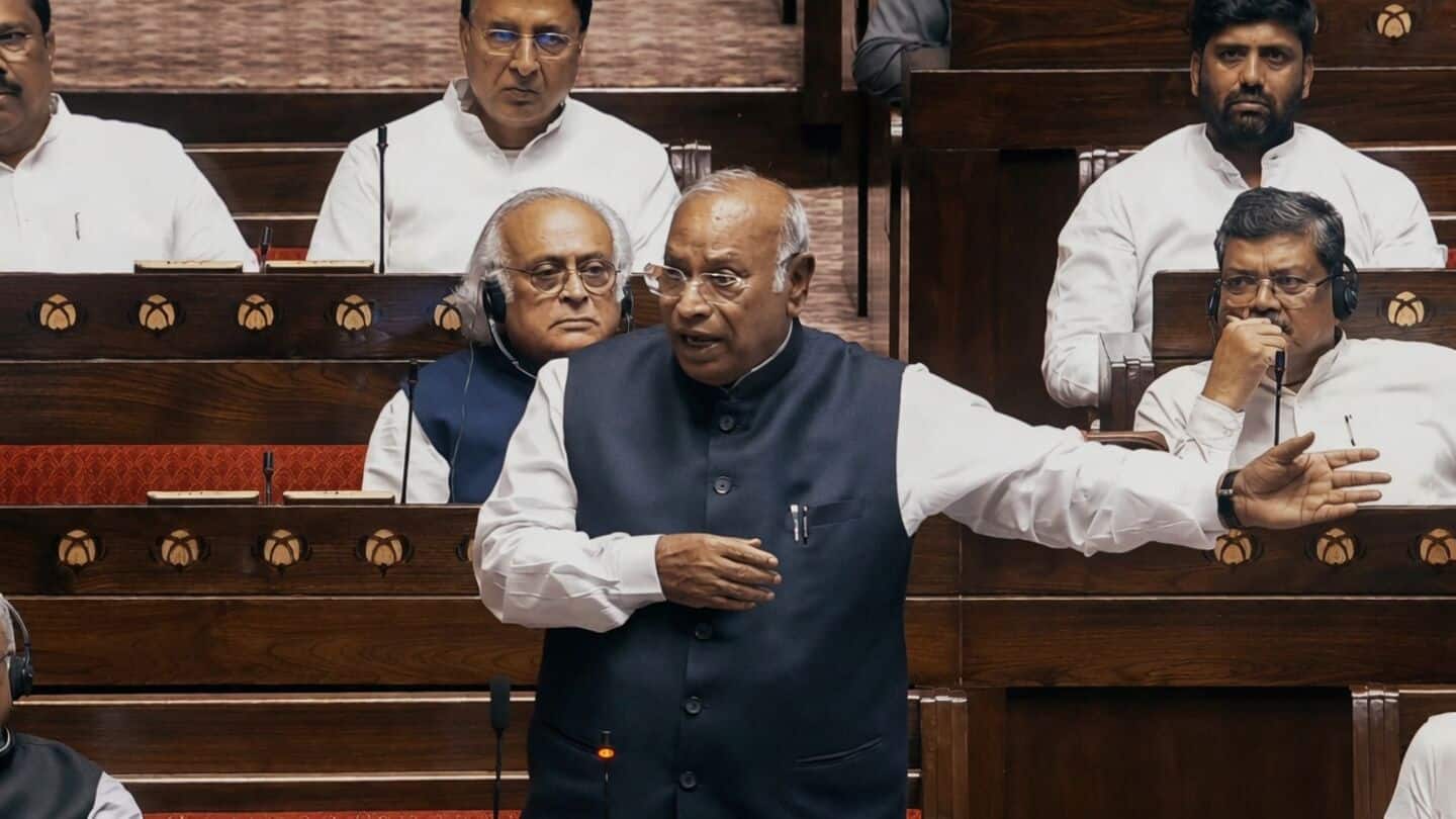 Kharge criticizes PM's midnight Instagram address to students 