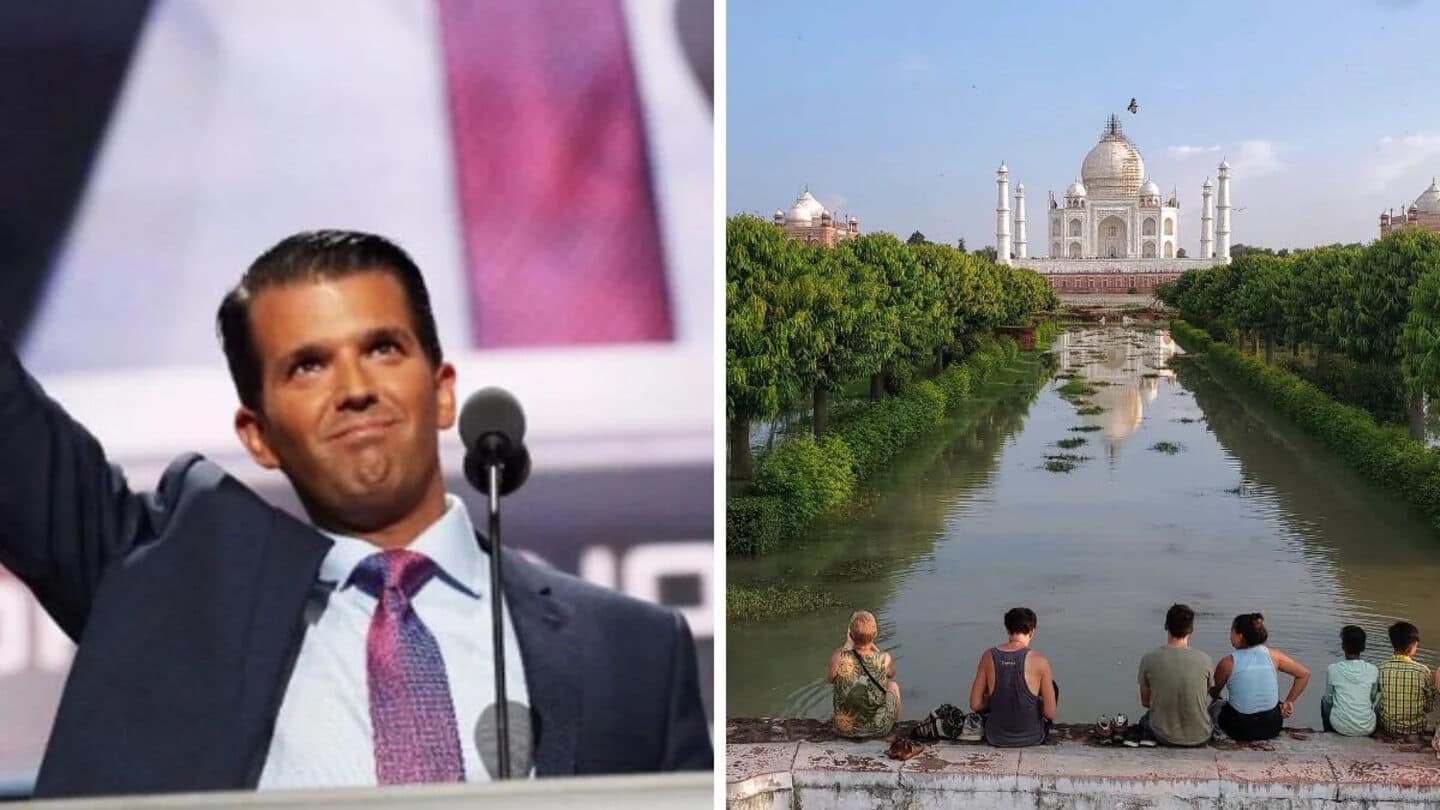 Trump's son visits India; here's what his itinerary looks like 