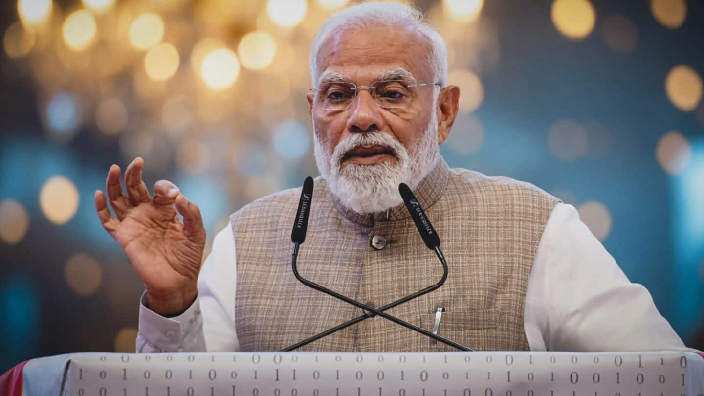 'Setting up fast-track courts for paper leaks': Modi to youth 
