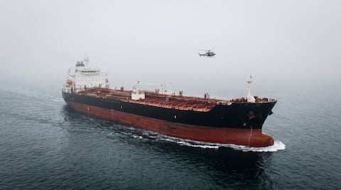 France seizes another Russian-linked oil tanker; Moscow calls it 'illegal' 